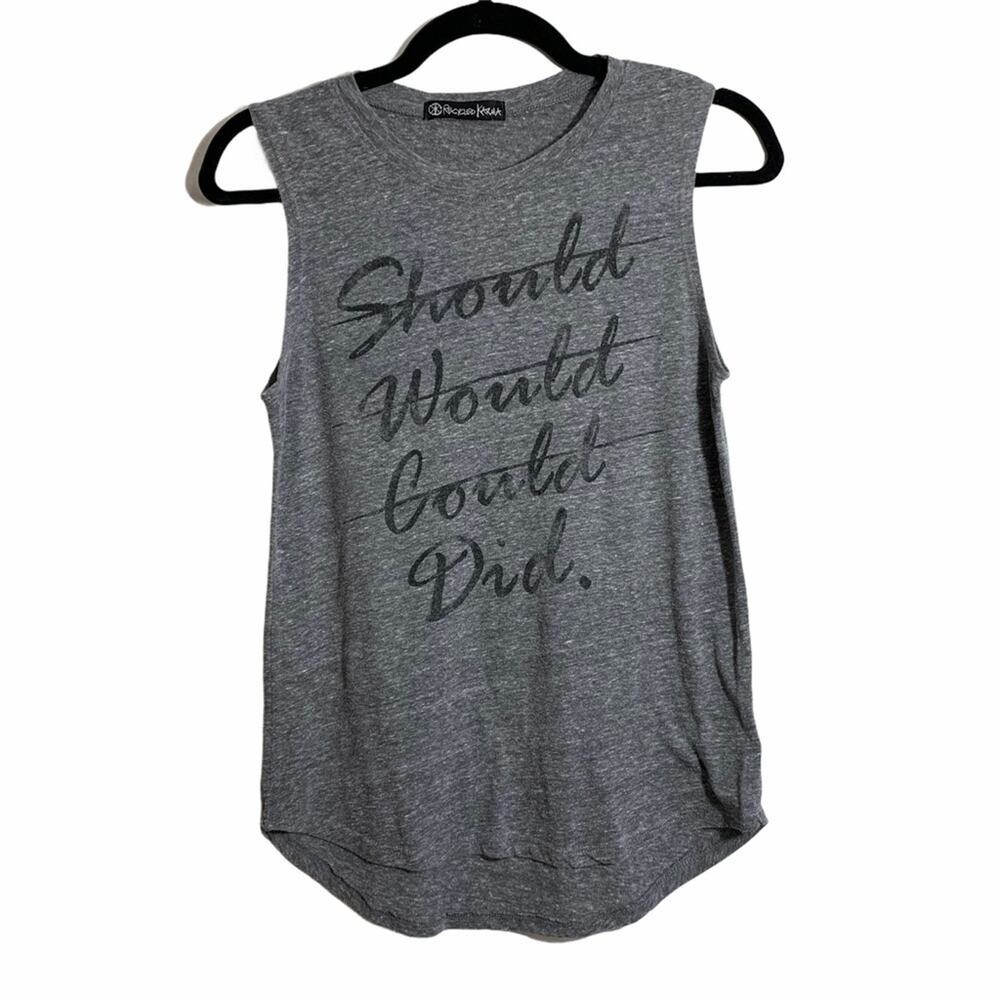 Recycle Karma Gray Muscle Tank